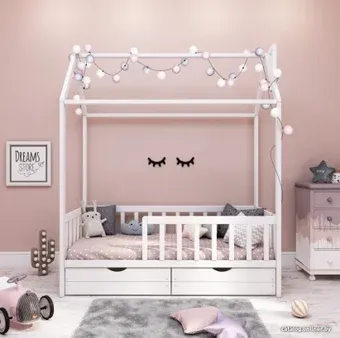 Кровать-домик Dreams Skandi Бук 180x90