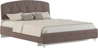 Кровать Genesis Мебель Adelina 160x200 (ажур 22 коричневый)