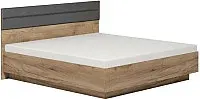 Кровать Глазов Neo 308 Люкс с ПМ 140x200 (дуб табачный Craft)