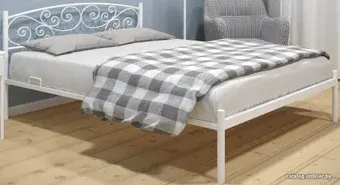 Кровать ИП Князев Лилия 180x200 (белый)