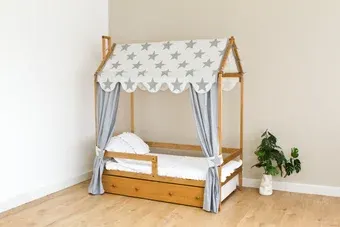 Кровать Красная звезда Р424 Э 160x80 (эмаль, ольха)