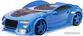 Кровать-машина Futuka kids Neo Ауди 180x80 (синий)