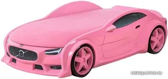 Кровать-машина Futuka kids Neo Вольво 180x80 (розовый)