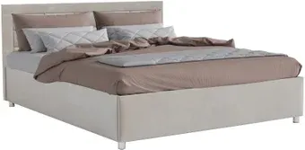 Кровать Мебель-АРС Версаль 160 (бархат бежевый/Star Velvet 6 Beige)