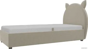 Кровать Mebelico Бриони 820х1880 (микровельвет, бежевый)