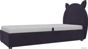 Кровать Mebelico Бриони 820х1880 (велюр, фиолетовый)