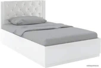 Кровать Rinner Тиффани М27 с ПМ 120x200 (белый текстурный)