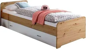 Кровать с выдвижным спальным местом Диприз Duplo 90x200 Д.80045.2 (артизан/белый)