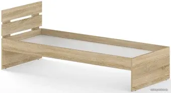 Кровать Славянская столица Д-Кр800 200x80 (дуб сонома)