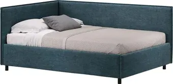 Кровать-тахта Sonit Mishel левый 140x200 шенилл Eclipse (15 синий/черный)