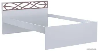 Кровать Заречье Саманта СМ3б 120x200 (дуб седан-кремовый)