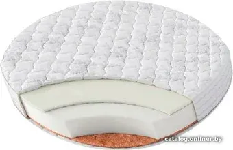 Матрас BamBola Round Holo Kokos 8 75x75x8