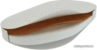 Матрас DreamTex Овальный 73x125 (латекс, холкон, кокос)