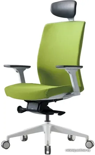 Офисное кресло Bestuhl J2G120L (белая крестовина, зеленый)