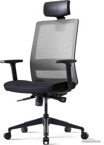 Офисное кресло Bestuhl S30 Black Pl с подголовником (черный)
