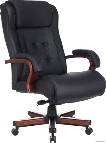 Офисное кресло Бюрократ T-9926WALNUT (черный)