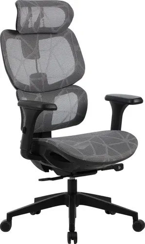 Офисное кресло CACTUS CS-MC555-GY (черный/серый)