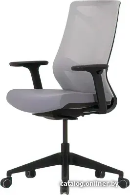 Офисное кресло Chair Meister Nature II Slider 3D с подлокотниками без подголовника (черный/серый)