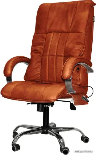 Офисное кресло EGO BOSS EG1001 (натуральная кожа, коричневый)