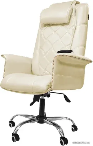Офисное кресло EGO Prime EG1003 (натуральная кожа, крем)