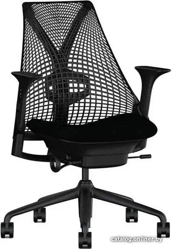 Офисное кресло Herman Miller Sayl (черный, Y-образная поддержка спины)