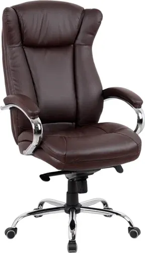 Офисное кресло King Style SHL-7-2 Hildi PU Chrome (темно-коричневый)