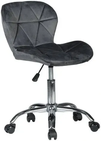 Офисное кресло King Style Uno Velvet Chrome (серый)