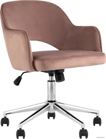 Офисное кресло Stool Group Кларк велюр (розовый)