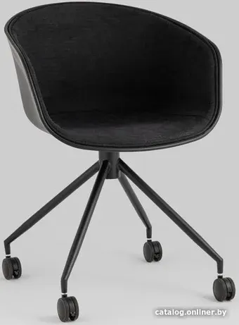 Офисное кресло Stool Group LIBRA SL-7040ZB (рогожка черный/черный)
