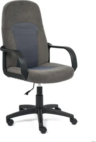 Офисное кресло TetChair Parma (флок/ткань, серый)
