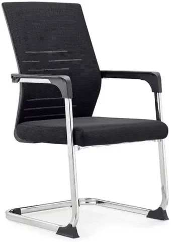 Офисный стул SitUp Boom CF Chrome (сетка черный)