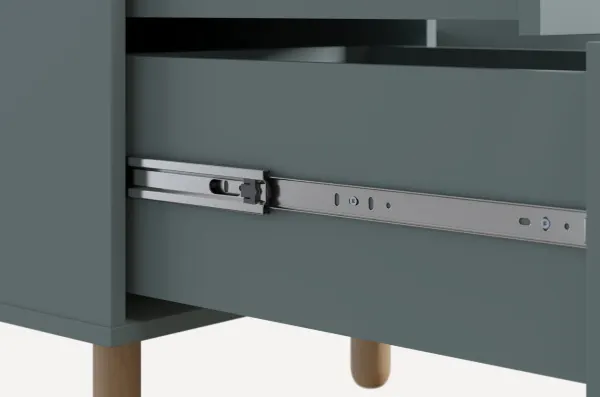 Письменный стол Дикинс 120x60 Серо-зеленый — фото 5