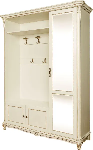 Шкаф комбинированный 3д «Алези» П1.350.3.11/П1.350.3.11-01 (П540.01з/П540.01з-01) — фото 2
