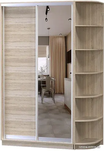 Шкаф-купе Vivat Mebel D2-05 220x60 (дуб сонома)