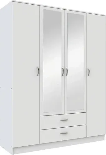 Шкаф распашной Anrex Romana 4D2SZ (белый)