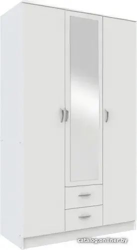 Шкаф распашной Anrex Romano 3D2SZ (белый)
