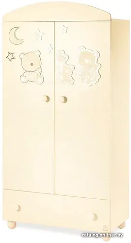 Шкаф распашной Italbaby Happy Family 070.6200-0546 (крем)