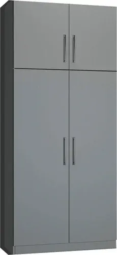 Шкаф распашной Макс Стайл Falcon Fidji BySpan 240x100x50 14C5050 (дымчатый алмаз 813РО)