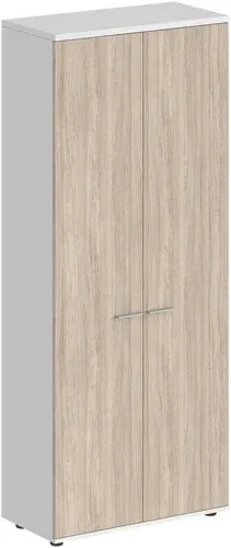 Шкаф распашной Norden 80х60х195.5 SG.825.WH.OL (белый/дуб светлый)