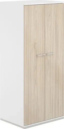 Шкаф распашной Norden 80x60x183.3 AG.222.WH.WH.AN (белый/антрацит)