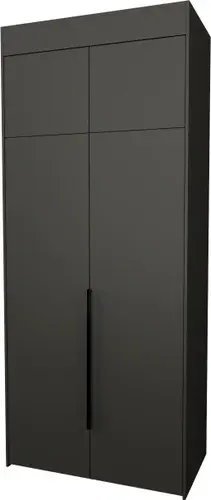Шкаф распашной Рэйгрупп Рэй S274-B3-1-WK B3-1  (дуб веллингтон/кобальт)
