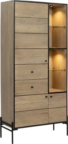 Шкаф распашной TetChair Secret de Maison Whitewood 7902 (античный белый/черный)