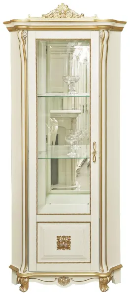 Шкаф с витриной «Алези Люкс» П1.349.0.13-01 (П350.13-01л) — фото 3