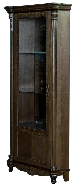 Шкаф с витриной «Алези» П1.350.0.13-01 (П350.13-01) — фото 4