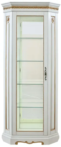 Шкаф с витриной «Милана 10» П4.265.0.10-01(265.10-01)