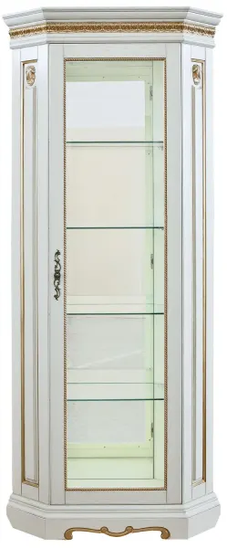 Шкаф с витриной «Милана 10» П4.265.0.10(265.10)