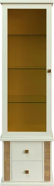 Шкаф с витриной «Тунис» П6.343.0.21-01 (П343.21Ш) — фото 3