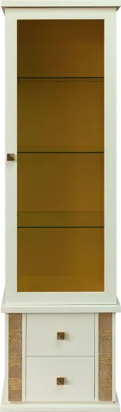 Шкаф с витриной «Тунис» П6.343.0.21 (П343.21-1Ш) — фото 4