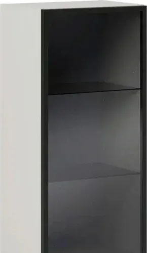 Шкаф-витрина Алисия Мария МШН 45.96V (Дымчато-серый)