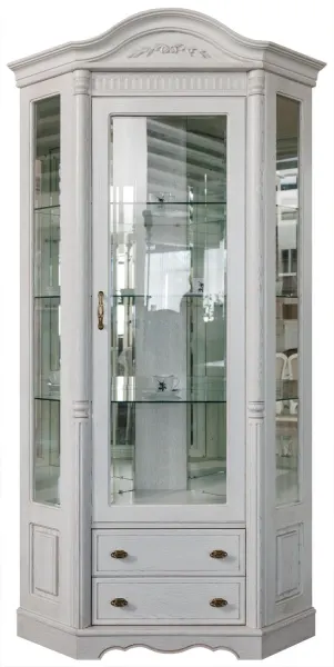 Шкаф-витрина угловая «Паола» БМ2.671.0.07(2115) — фото 3